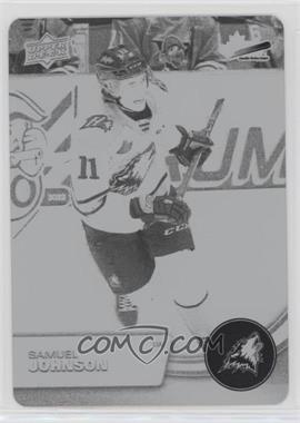 2021-22 Upper Deck CHL - [Base] - Printing Plate Black #149 - Samuel Johnson /1