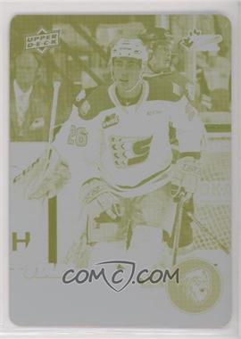 2021-22 Upper Deck CHL - [Base] - Printing Plate Yellow #319 - Stars - Jack Finley /1