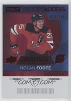 Nolan Foote #/199