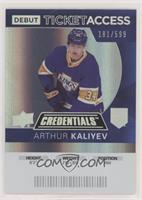 Arthur Kaliyev #/599