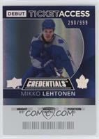 Mikko Lehtonen #/999