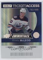 Ryan McLeod #/999