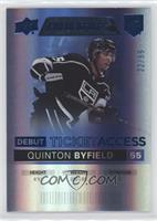 Debut Ticket Access - Quinton Byfield #/99