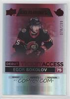 Debut Ticket Access - Egor Sokolov #/199