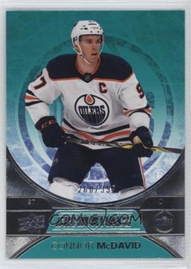 2021-22 Upper Deck Credentials - [Base] - Teal #1 - Connor McDavid /399