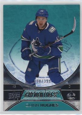 2021-22 Upper Deck Credentials - [Base] - Teal #48 - Quinn Hughes /399