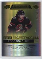 Debut Ticket Access - Egor Sokolov #/249