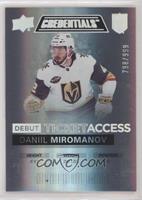 Tier 1 - Debut Ticket Access - Daniil Miromanov #/999