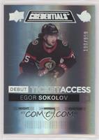 Tier 1 - Debut Ticket Access - Egor Sokolov #/999