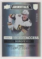 Tier 1 - Debut Ticket Access - Pavel Dorofeyev #/999