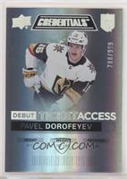 Tier 1 - Debut Ticket Access - Pavel Dorofeyev #/999