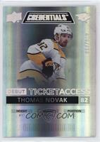 Tier 1 - Debut Ticket Access - Thomas Novak #/999