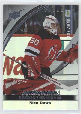 2021-22 Upper Deck Extended Series - Trilogy Rookies #17 - Common - Nico Daws /999
