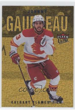 2021-22 Upper Deck Fleer Ultra - [Base] - Gold Speckled Rainbow Foil #32 - Johnny Gaudreau