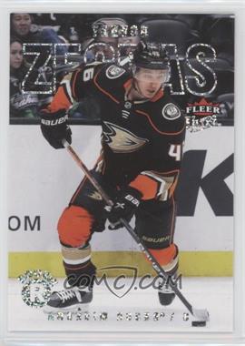 2021-22 Upper Deck Fleer Ultra - [Base] - Silver Foil #232 - Rookies - Trevor Zegras