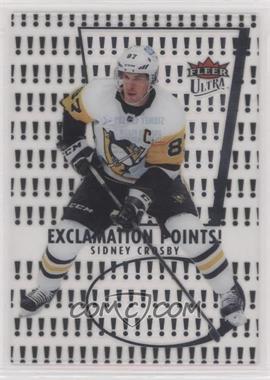 2021-22 Upper Deck Fleer Ultra - Exclamation Points #EP-1 - Sidney Crosby