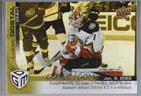 Rookie Debut - (Jan. 9, 2022) - Lukas Dostal Records 33 Saves in NHL Debut Shoo…