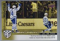 Rookie - (Jan. 29, 2022) - Michael Bunting Becomes 1st Maple Leafs Rookie to Re…