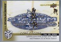 NHL Stadium Series - (Feb. 26, 2022) - Lightning Score 3 Straight to Win 2022 N…