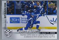 Playoffs - (Jun. 11, 2022) - Steven Stamkos Scores Twice as Lightning to Advanc…