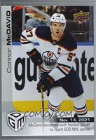 (Nov. 14, 2021) - Connor McDavid Becomes Sixth-Fastest Player to Reach 600 NHL …