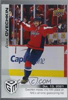 (Oct. 13, 2021) - Alex Ovechkin Moves into Fifth Place on NHL's All-Time Goalsc…