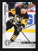 (Dec. 14, 2021) - Sidney Crosby Records 400th NHL Multi-Point Game #/499