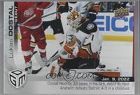 Rookie Debut - (Jan. 9, 2022) - Lukas Dostal Records 33 Saves in NHL Debut Shoo…