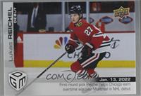 Rookie Debut - (Jan. 13, 2022) - First-Round Pick Lukas Reichel Helps Chicago E…