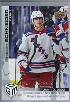 Rookie Debut - (Jan. 13, 2022) - Braden Schneider Scores in NHL Debut to Help R…