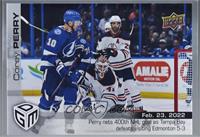 (Feb. 23, 2022) - Corey Perry Nets 400th Goal as Tampa Bay Defeats Edmonton #/4…