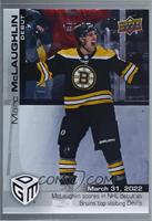 Debut - (Mar. 31, 2022) - Marc McLaughlin Scores at Home in NHL Debut as Bruins…