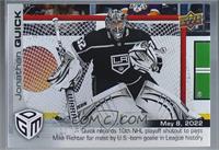 Playoffs - (May 8, 2022) - Jonathan Quick Records 10th NHL Playoff Shutout to P…