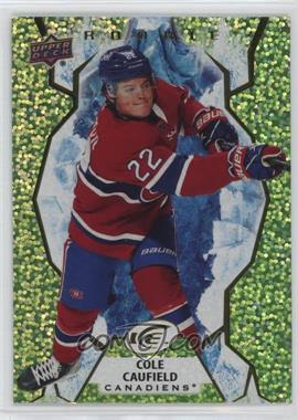 2021-22 Upper Deck Ice - [Base] - Green #122 - Rookie - Cole Caufield