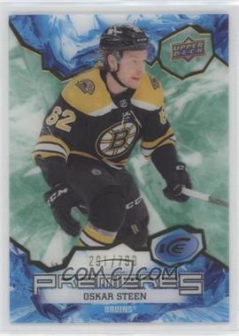 2021-22 Upper Deck Ice - [Base] - Green #192 - Ice Premieres - Oskar Steen /799