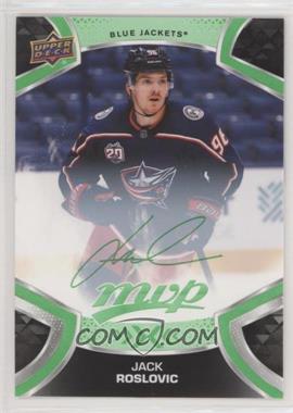 2021-22 Upper Deck MVP - [Base] - Green Script #98 - Jack Roslovic