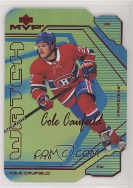 2021-22 Upper Deck MVP - Colors and Contours - Green #99 - Cole Caufield /20