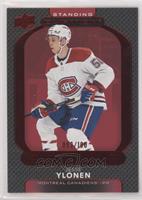 Rookies - Jesse Ylonen #/100