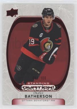 2021-22 Upper Deck Ovation - [Base] - Red Standing Ovation #94 - Drake Batherson /100