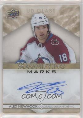 2021-22 Upper Deck Ovation - UD Glass Magnifying Marks - Gold #MM-AN - Alex Newhook /15