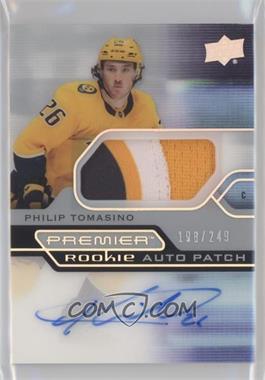 2021-22 Upper Deck Premier - Acetate Rookie Auto Patch #AR-PT - Philip Tomasino /249