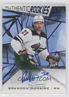 Authentic Rookies - Brandon Duhaime