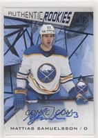 Authentic Rookies - Mattias Samuelsson