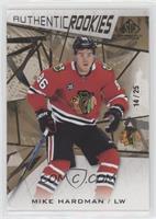 Authentic Rookies - Mike Hardman #/25