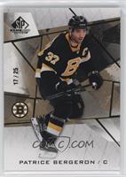 Patrice Bergeron #/25