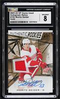 Authentic Rookies - Moritz Seider [CGC 8 NM/Mint] #/49