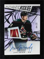 Authentic Rookies - Jan Jenik #/25