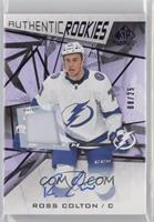 Authentic Rookies - Ross Colton #/25