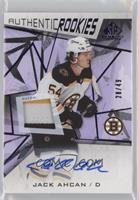 Authentic Rookies - Jack Ahcan #/49
