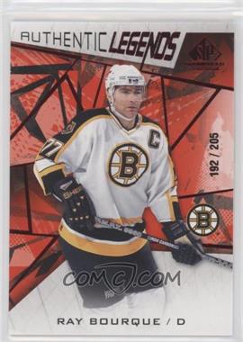 2021-22 Upper Deck SP Game Used - [Base] - Red Fragment #119 - Legends - Ray Bourque /205
